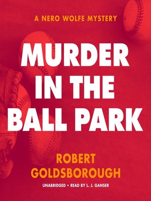 cover image of Murder in the Ball Park